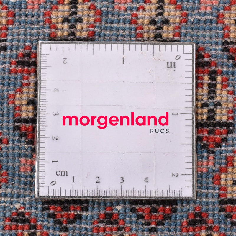 Perserteppich - Mir - 145 x 94 cm - seeblau