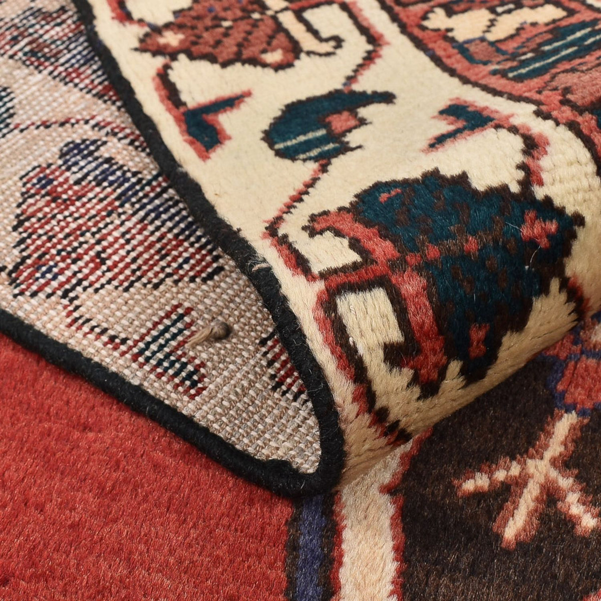 Perserteppich - Nomadic - 193 x 121 cm - mehrfarbig