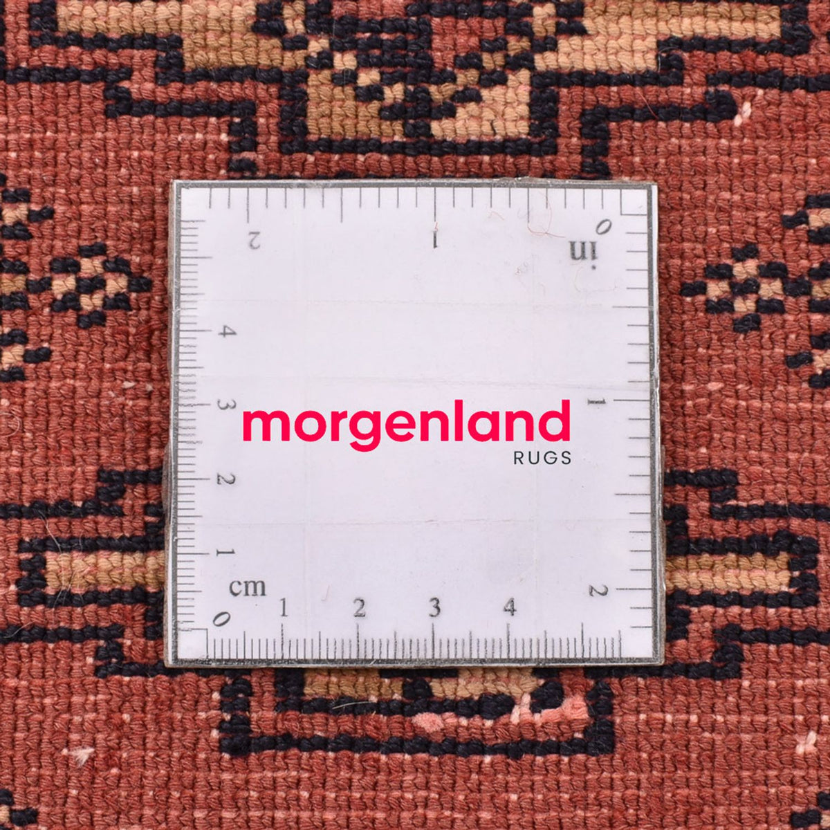 Turkaman Teppich - 132 x 99 cm - rot