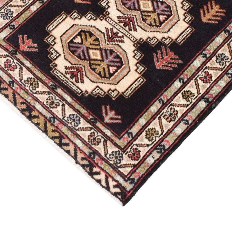 Läufer Turkaman - 187 x 63 cm - dunkelblau