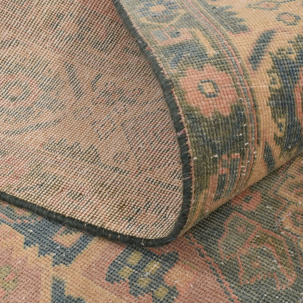 Vintage Teppich - 233 x 163 cm - hellrot