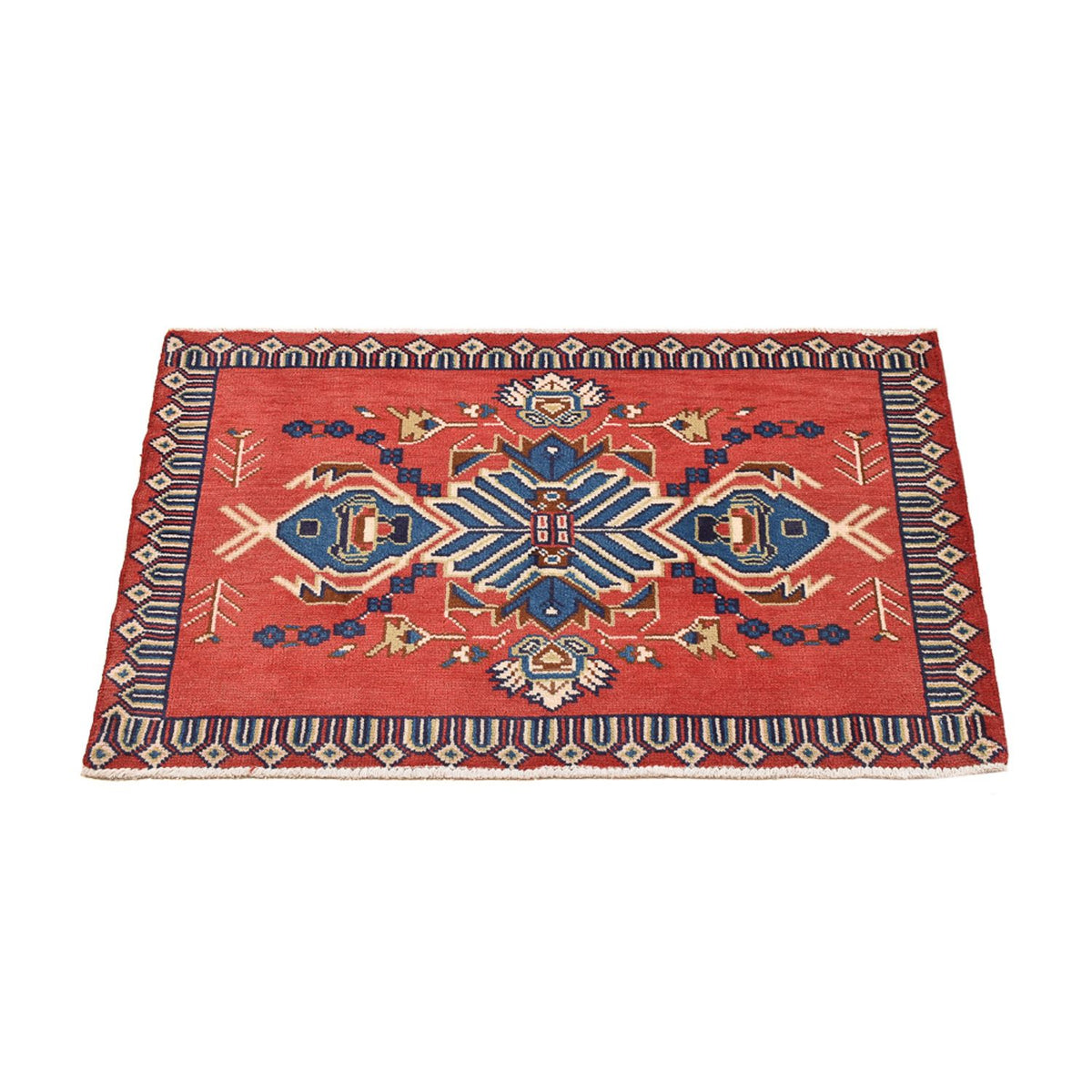 Perserteppich - Nomadic - 93 x 57 cm - rot