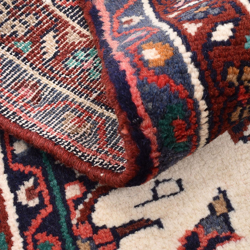 Perserteppich - Nomadic - 93 x 71 cm - mehrfarbig