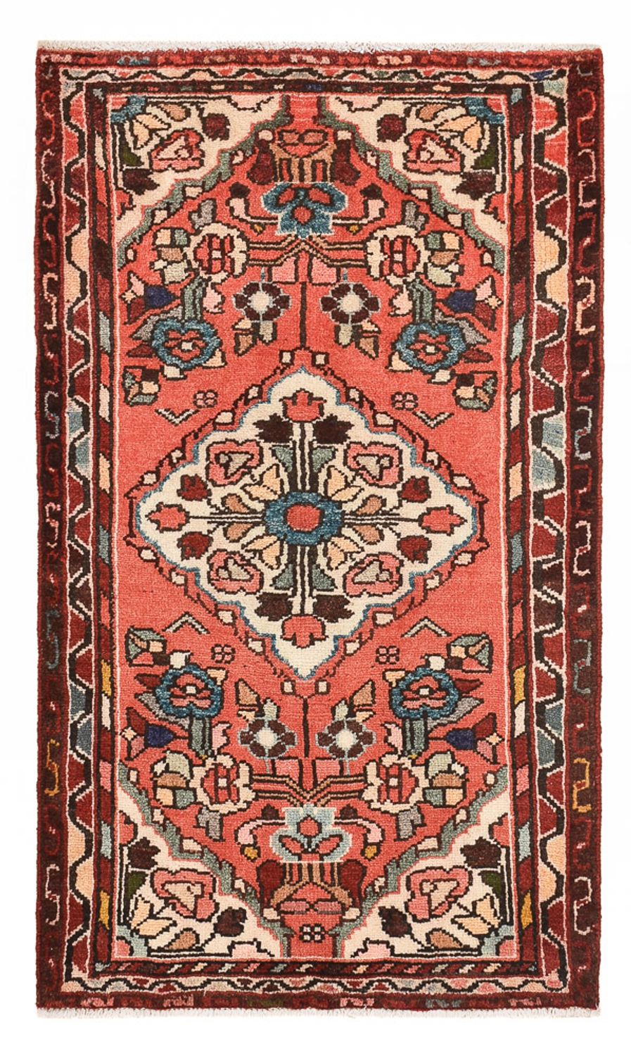 Perserteppich - Nomadic - 103 x 61 cm - rot