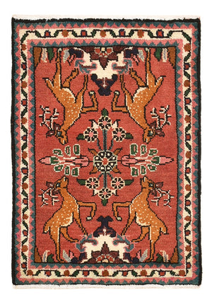 Perserteppich - Nomadic - 71 x 50 cm - rot
