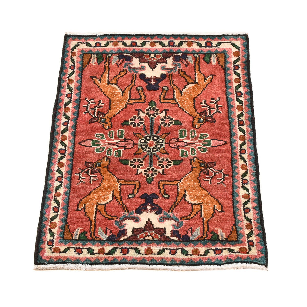 Perserteppich - Nomadic - 71 x 50 cm - rot