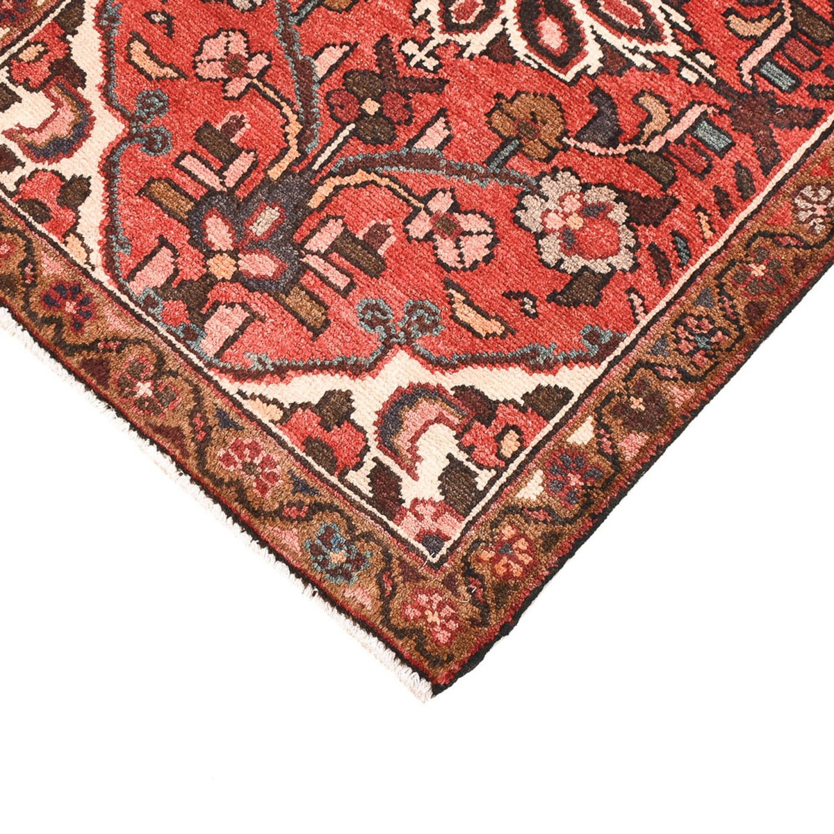 Perserteppich - Nomadic - 89 x 59 cm - rot