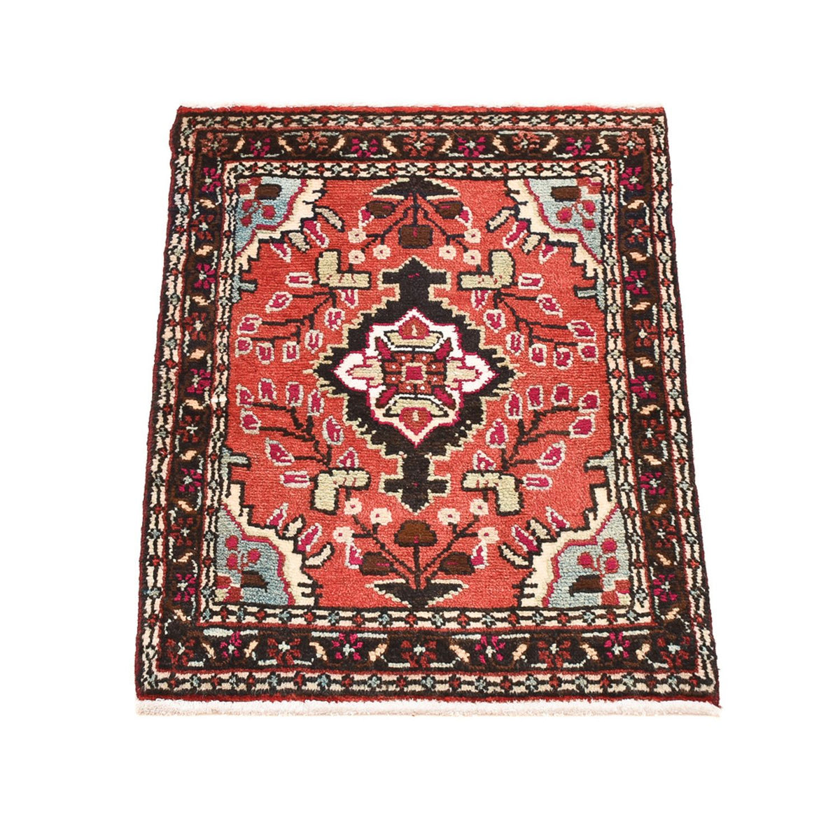 Perserteppich - Nomadic - 70 x 50 cm - hellrot
