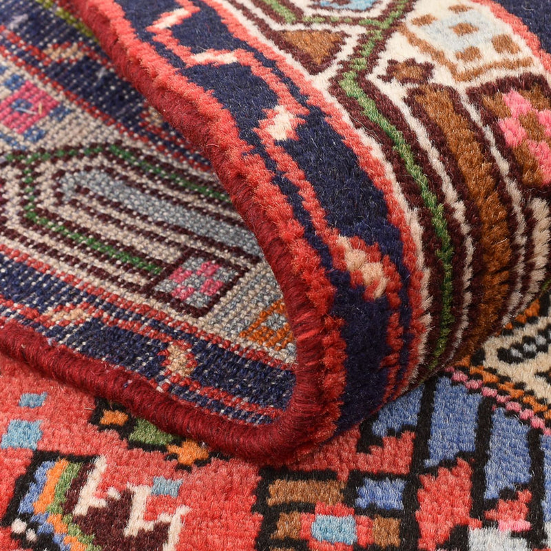 Perserteppich - Nomadic - 134 x 81 cm - rot