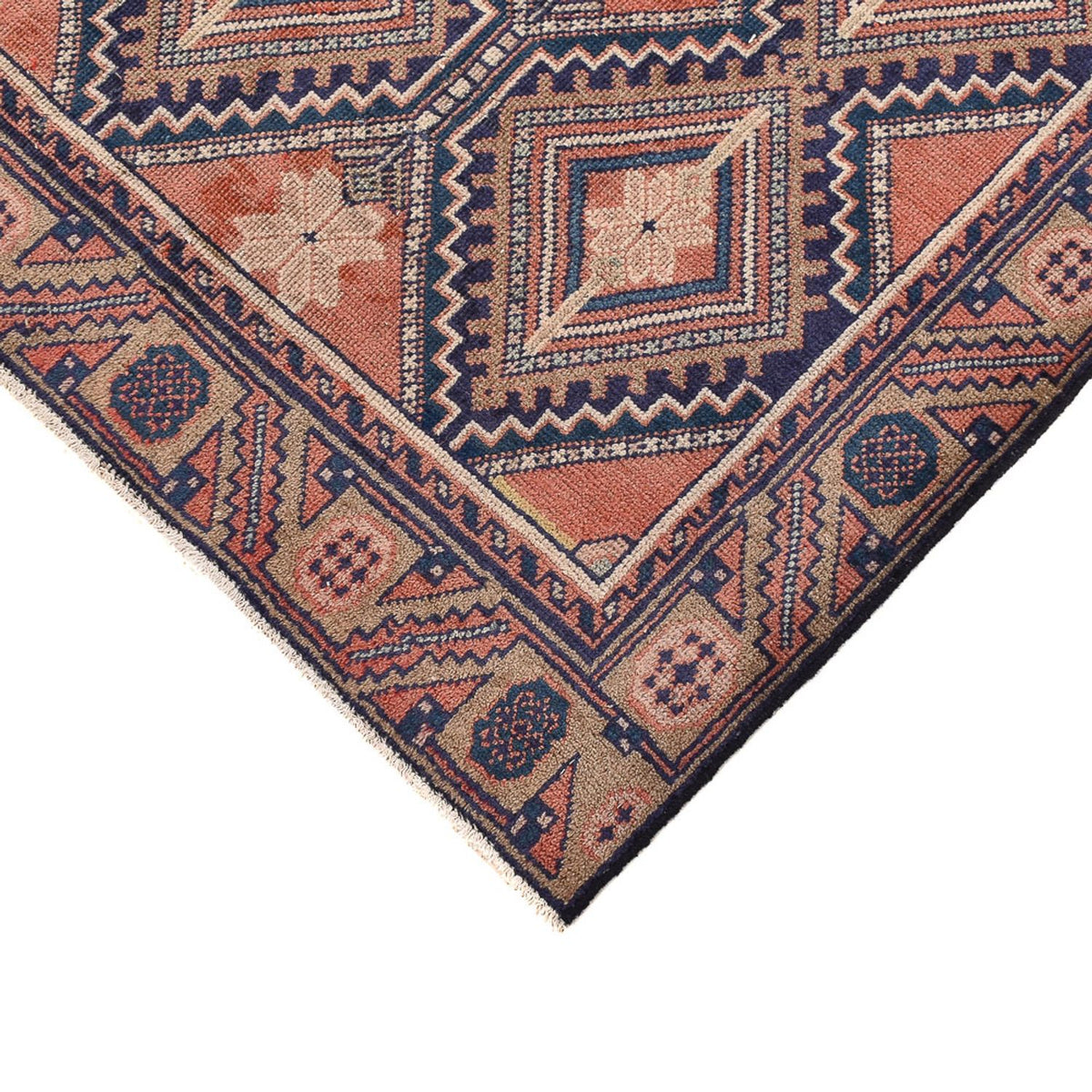 Perserteppich - Nomadic - 195 x 125 cm - mehrfarbig