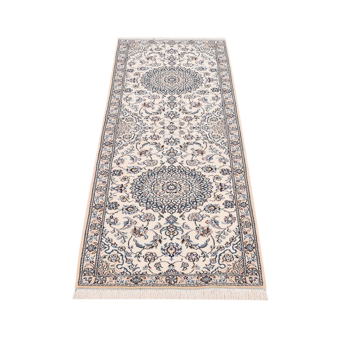 Läufer Perser - Nain - Royal - 197 x 61 cm - creme