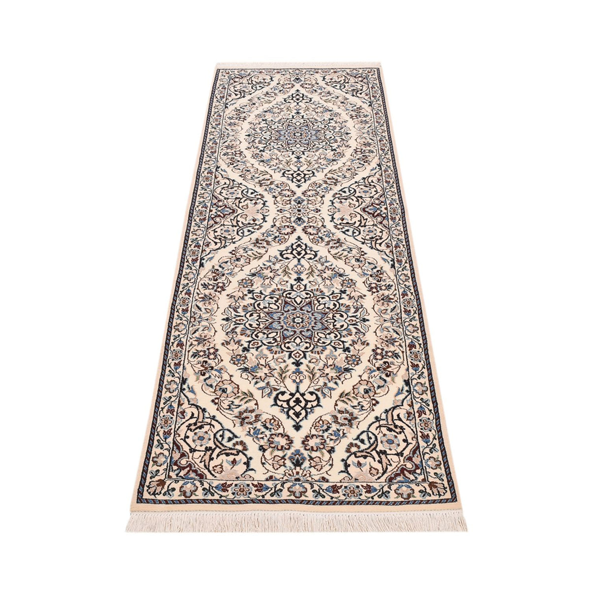 Läufer Perser - Nain - Royal - 230 x 70 cm - creme