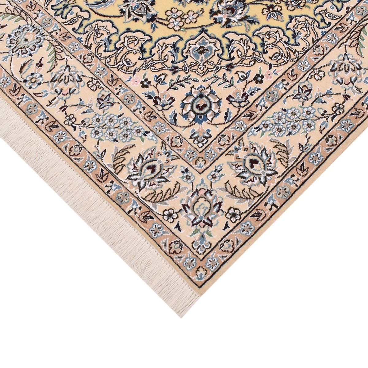 Perserteppich - Nain - Royal - 210 x 132 cm - beige