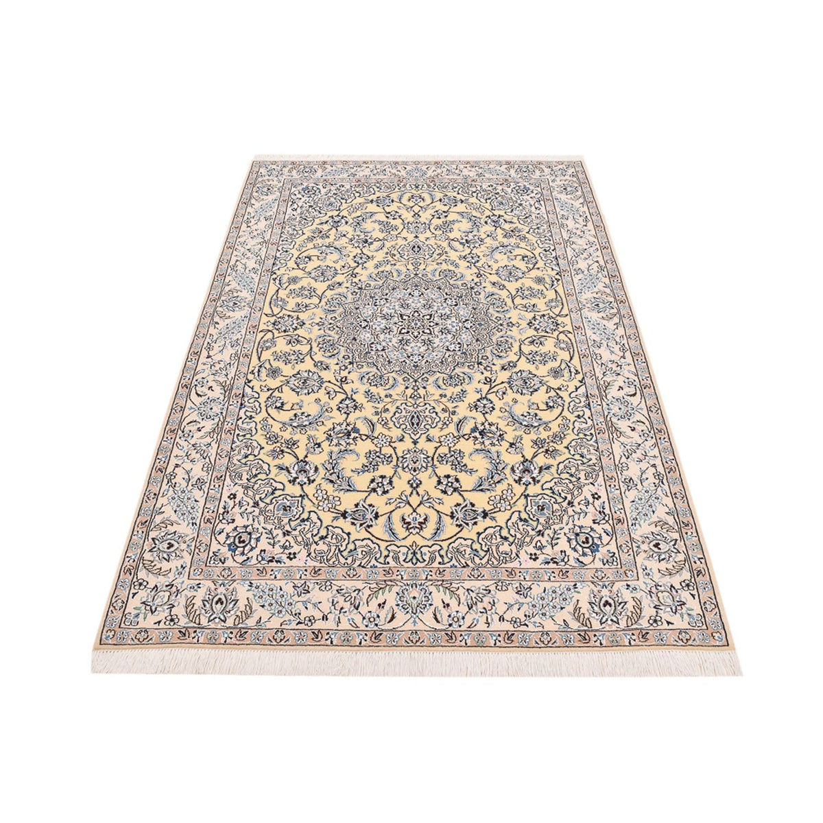 Perserteppich - Nain - Royal - 210 x 132 cm - beige
