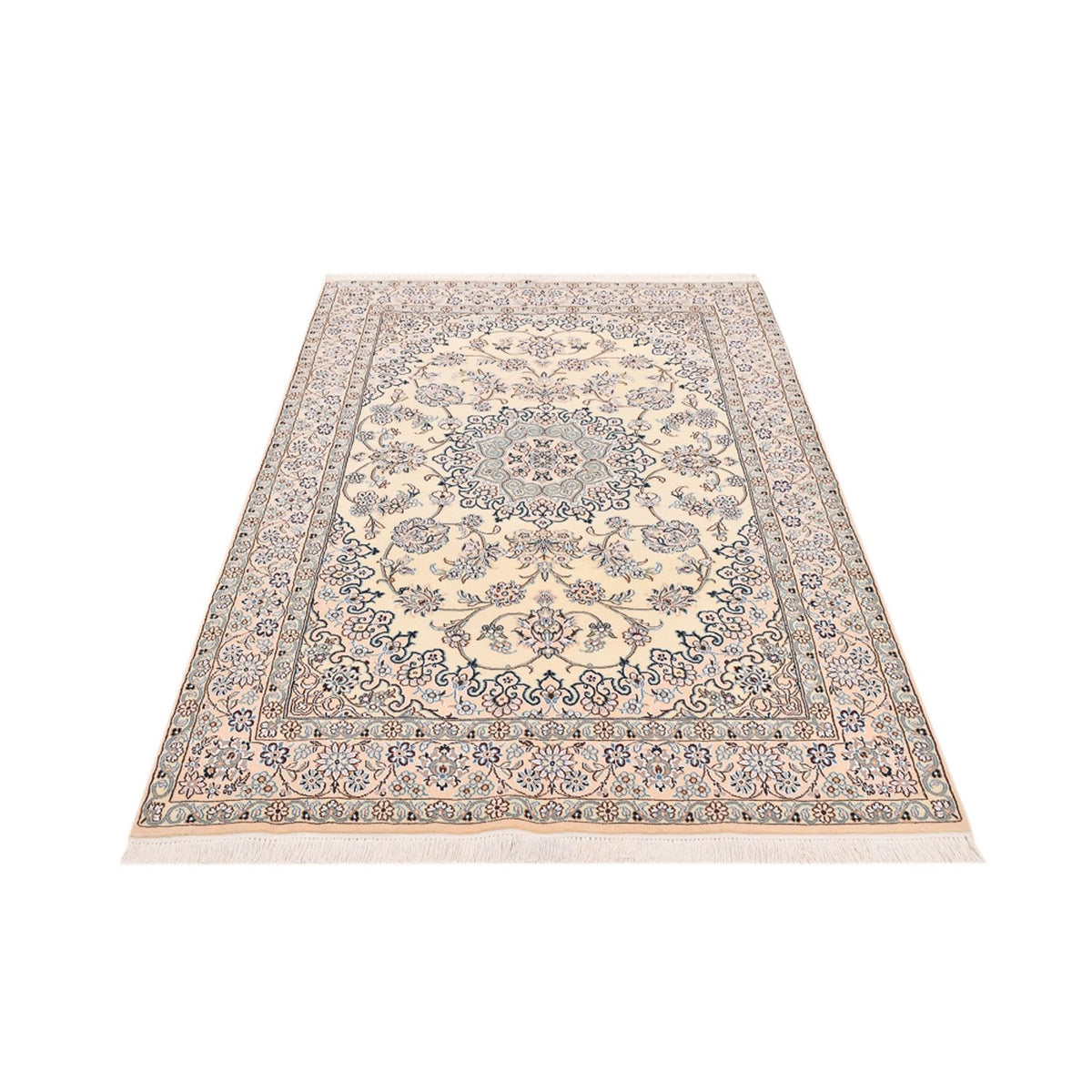 Perserteppich - Nain - Royal - 207 x 127 cm - beige