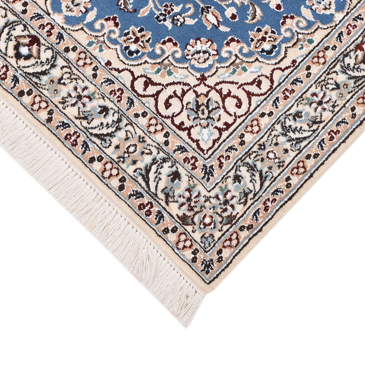 Perserteppich - Nain - Royal - 120 x 80 cm - blau