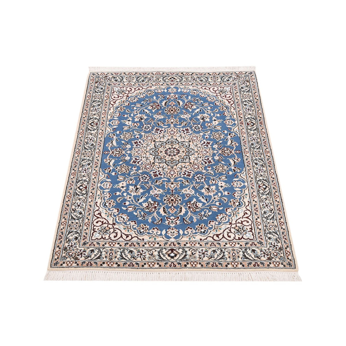 Perserteppich - Nain - Royal - 120 x 80 cm - blau