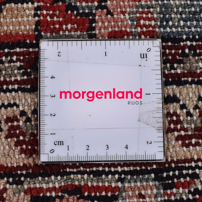 Läufer Perser - Täbriz - 398 x 110 cm - rot