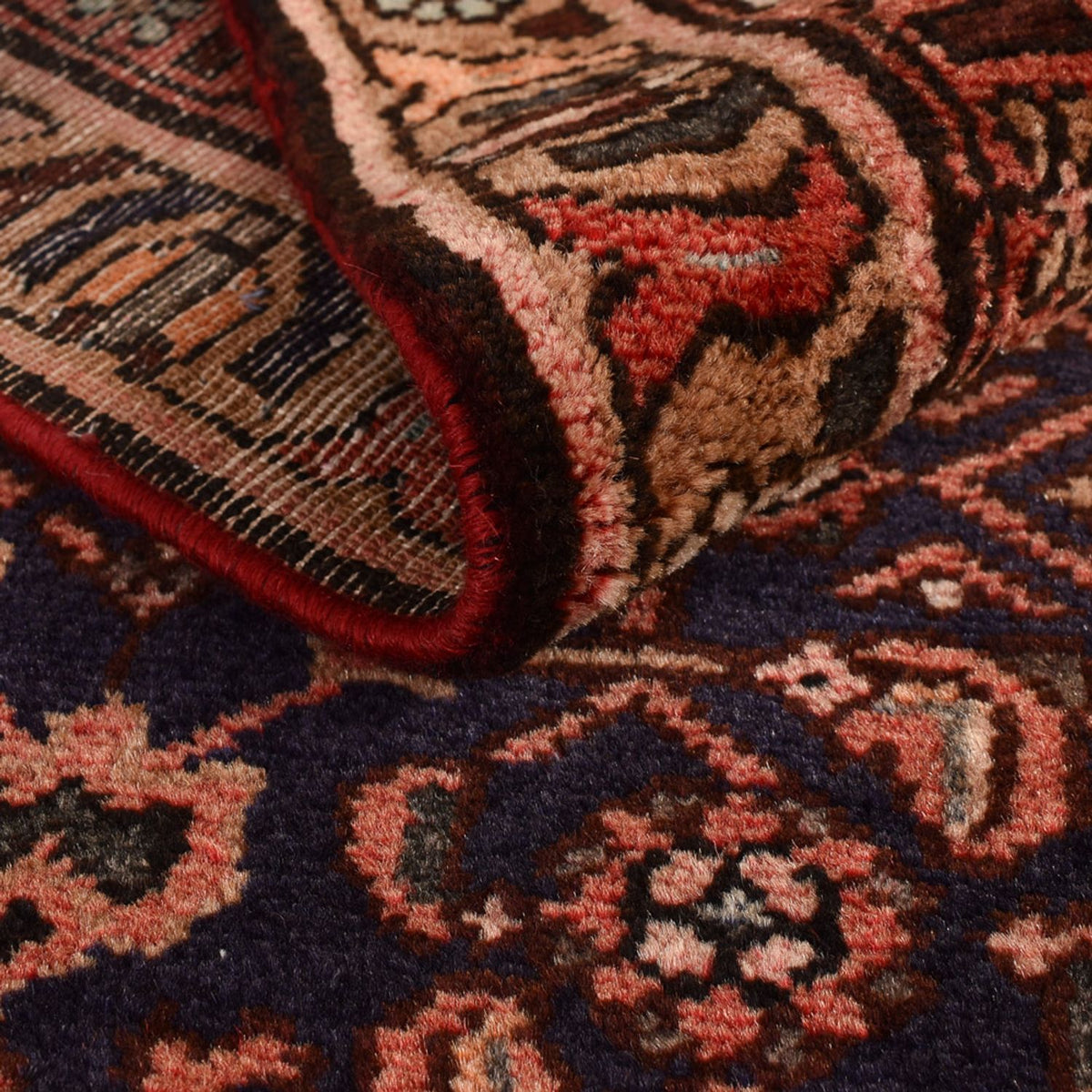 Läufer Perser - Nomadic - 313 x 113 cm - dunkelrot