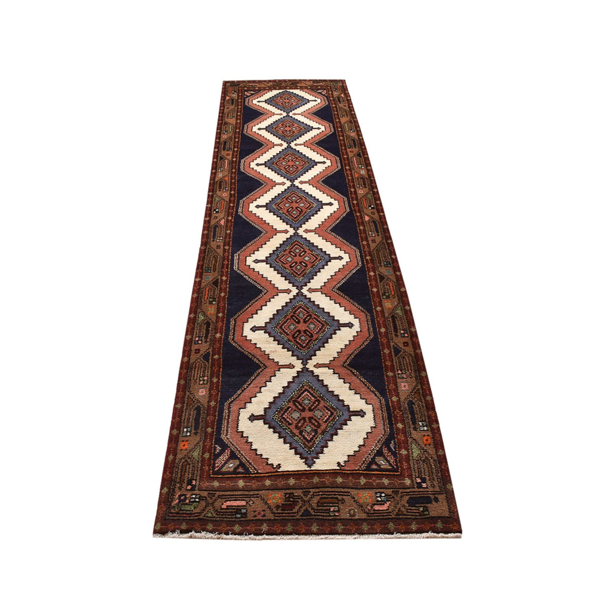 Läufer Perser - Nomadic - 310 x 76 cm - mehrfarbig