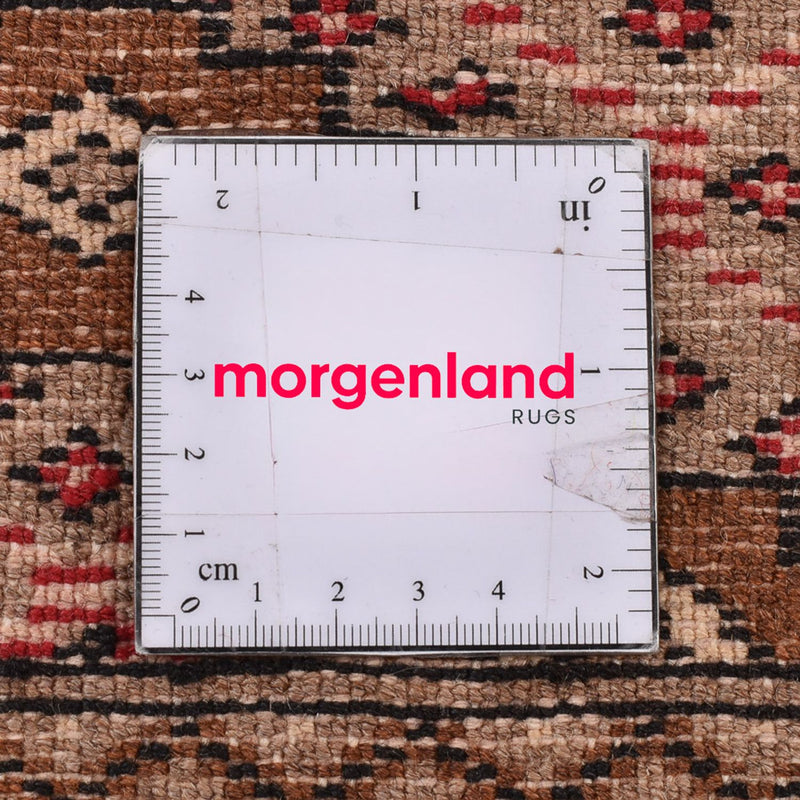 Turkaman Teppich - 132 x 97 cm - hellrot