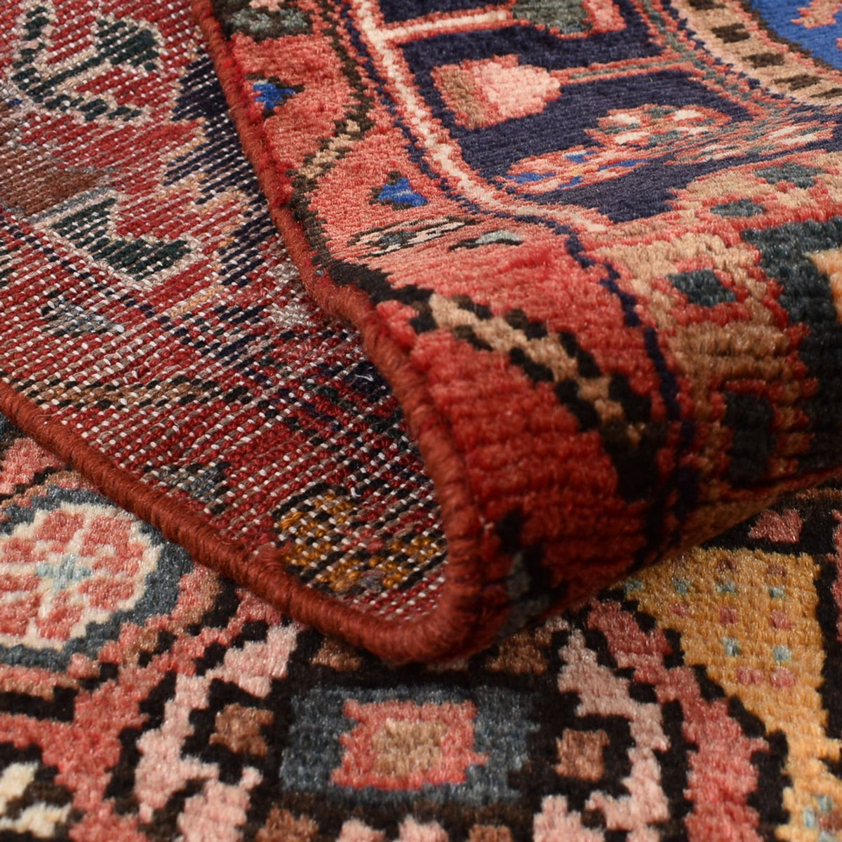 Perserteppich - Nomadic - 168 x 108 cm - hellrot