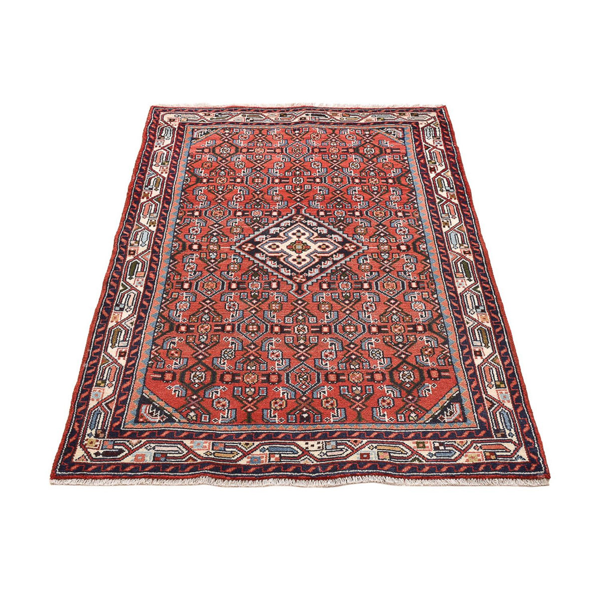 Perserteppich - Nomadic - 142 x 94 cm - rot
