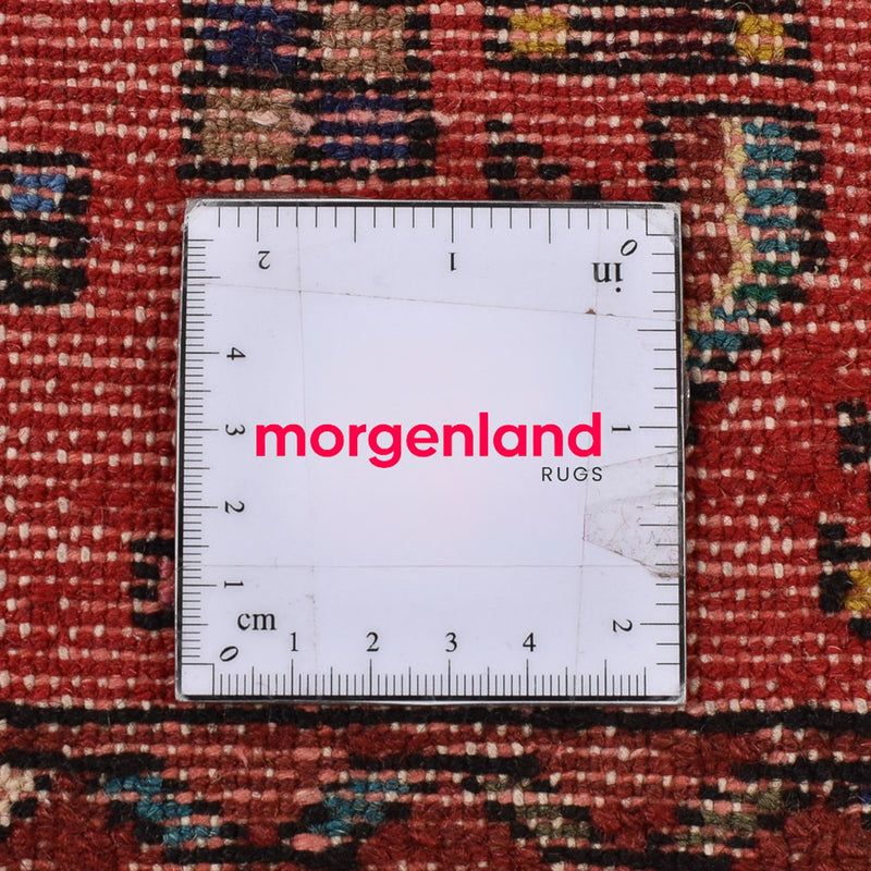 Perserteppich - Nomadic - 155 x 104 cm - hellrot