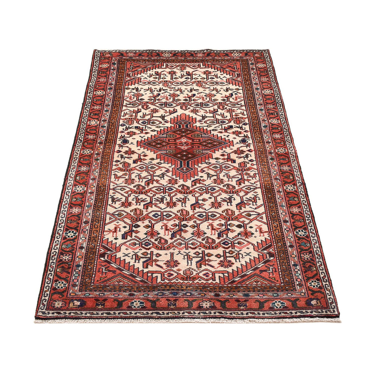 Perserteppich - Nomadic - 170 x 93 cm - mehrfarbig