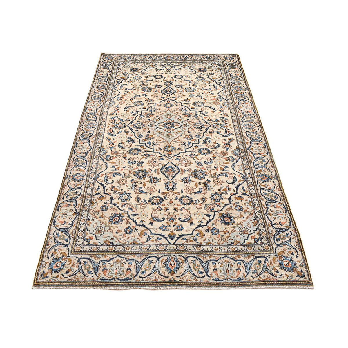 Perserteppich - Keshan - 248 x 133 cm - sand