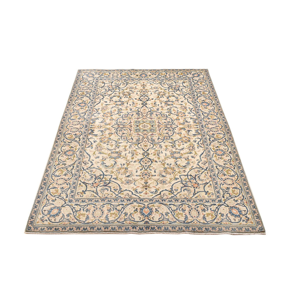 Perserteppich - Keshan - 203 x 135 cm - sand