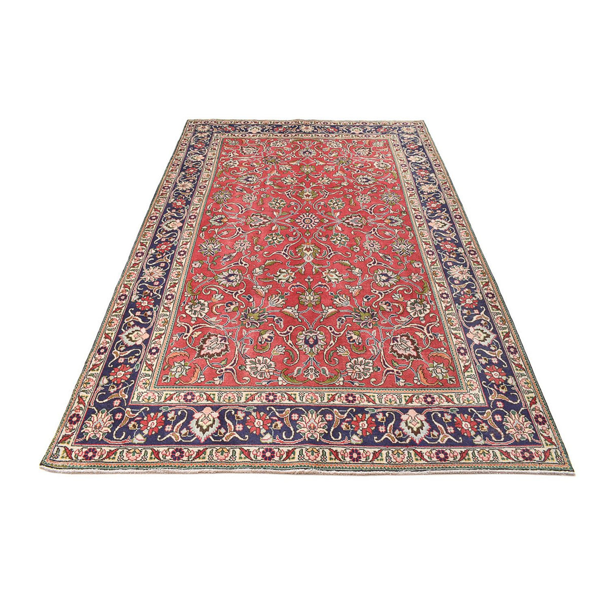 Perserteppich - Täbriz - 296 x 193 cm - rot