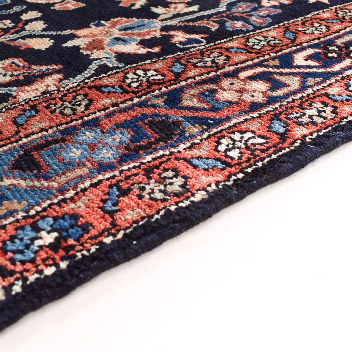 Läufer Perser - Nomadic - 322 x 102 cm - dunkelblau