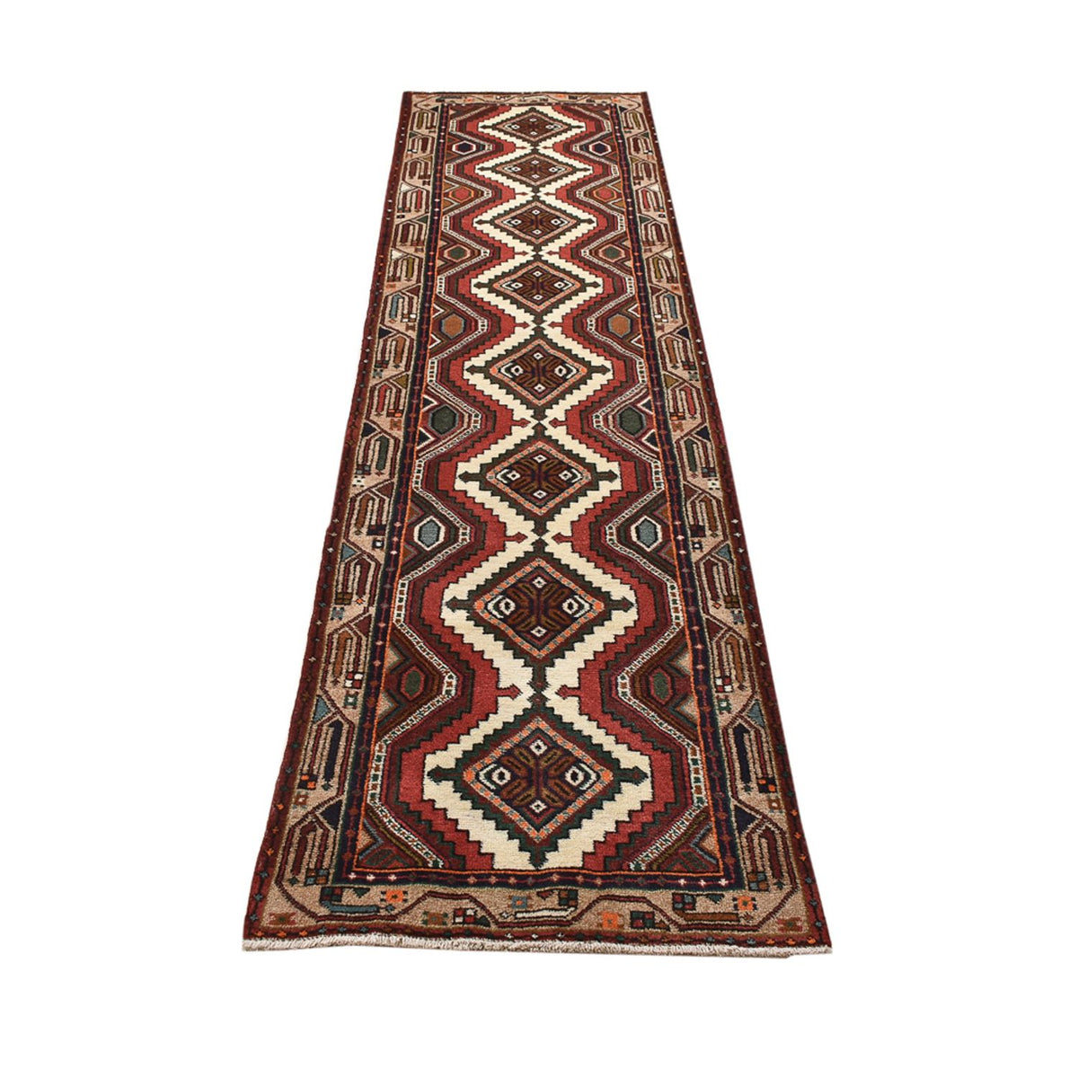 Läufer Perser - Nomadic - 295 x 73 cm - mehrfarbig