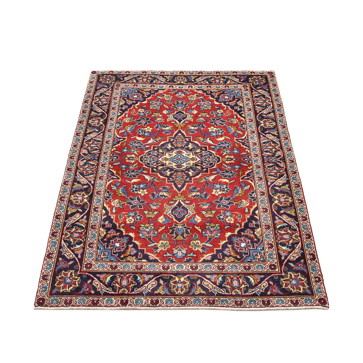Perserteppich - Keshan - 147 x 97 cm - rot