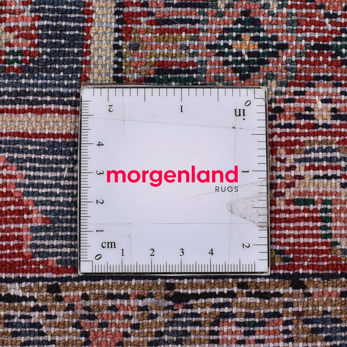 Perserteppich - Nomadic - 156 x 105 cm - dunkelrot