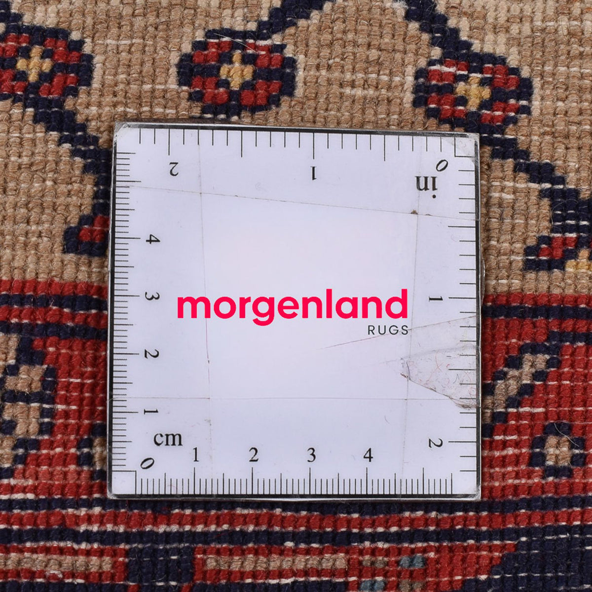 Perserteppich - Nomadic - 135 x 100 cm - mehrfarbig