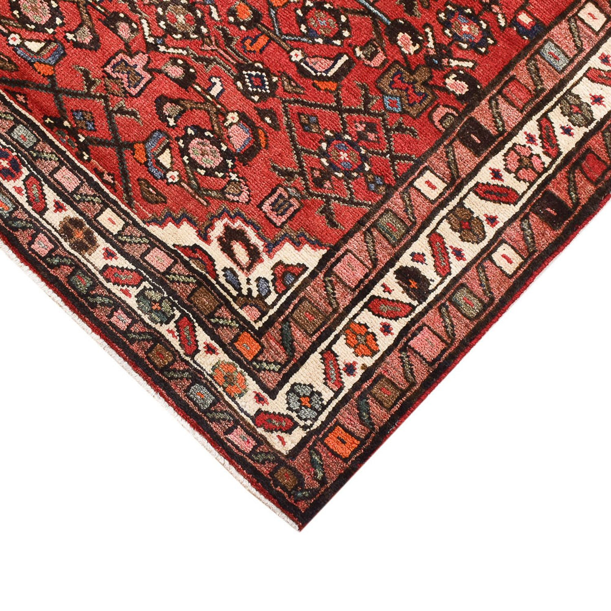 Perserteppich - Nomadic - 160 x 95 cm - rot