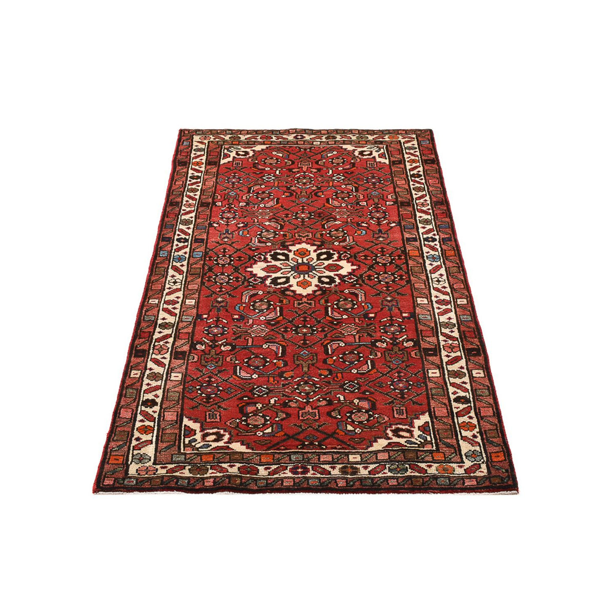Perserteppich - Nomadic - 160 x 95 cm - rot