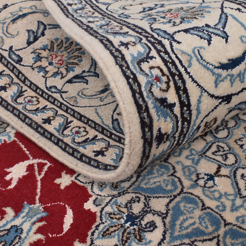 Perserteppich - Nain - 290 x 198 cm - rot