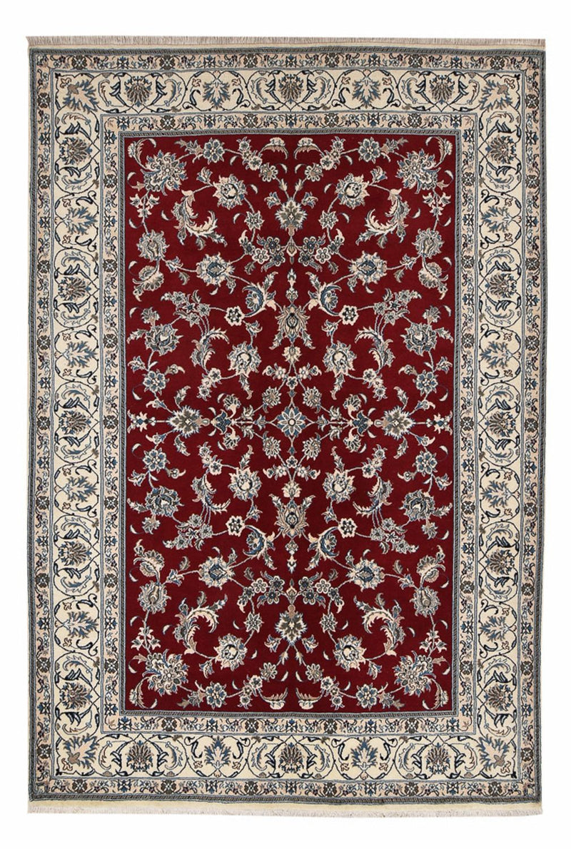 Perserteppich - Nain - 297 x 202 cm - rot