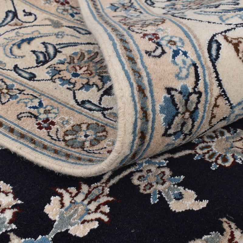 Perserteppich - Nain - 310 x 198 cm - dunkelblau