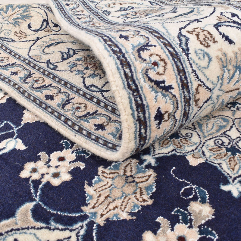 Perserteppich - Nain - 295 x 195 cm - dunkelblau