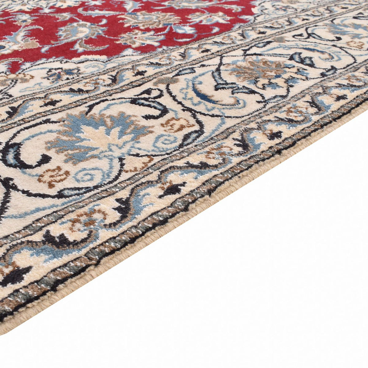 Perserteppich - Nain quadratisch - 197 x 195 cm - rot