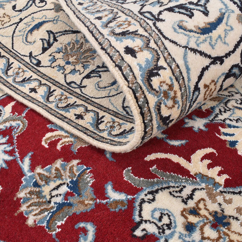 Perserteppich - Nain quadratisch  - 197 x 195 cm - rot