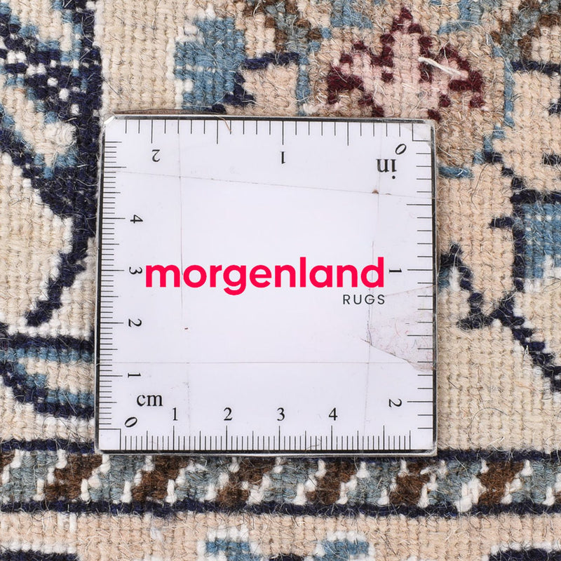 Perserteppich - Nain quadratisch  - 198 x 193 cm - dunkelblau