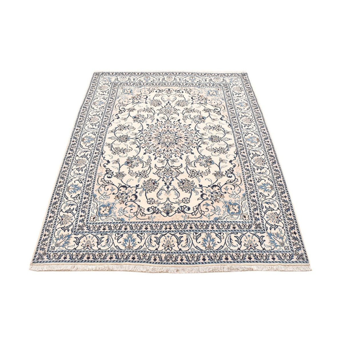 Perserteppich - Nain - 207 x 152 cm - hellbeige