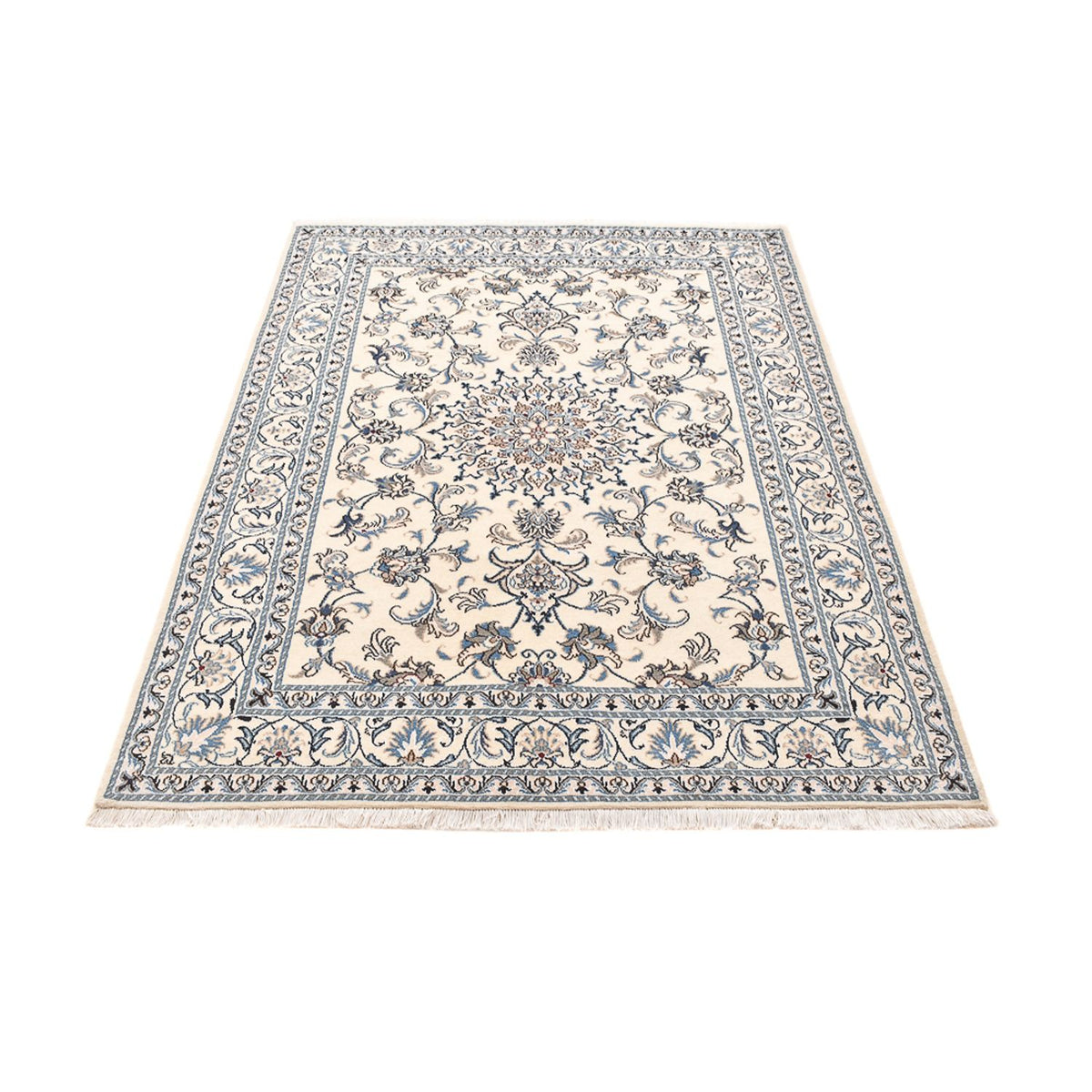 Perserteppich - Nain - 195 x 150 cm - hellbeige