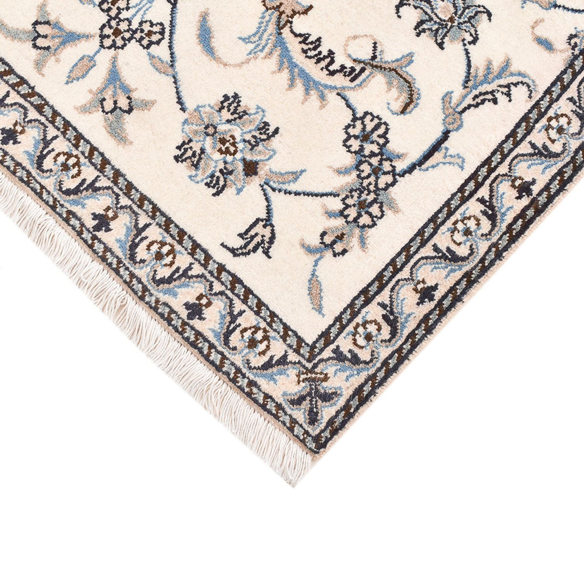 Perserteppich - Nain - 138 x 90 cm - hellbeige