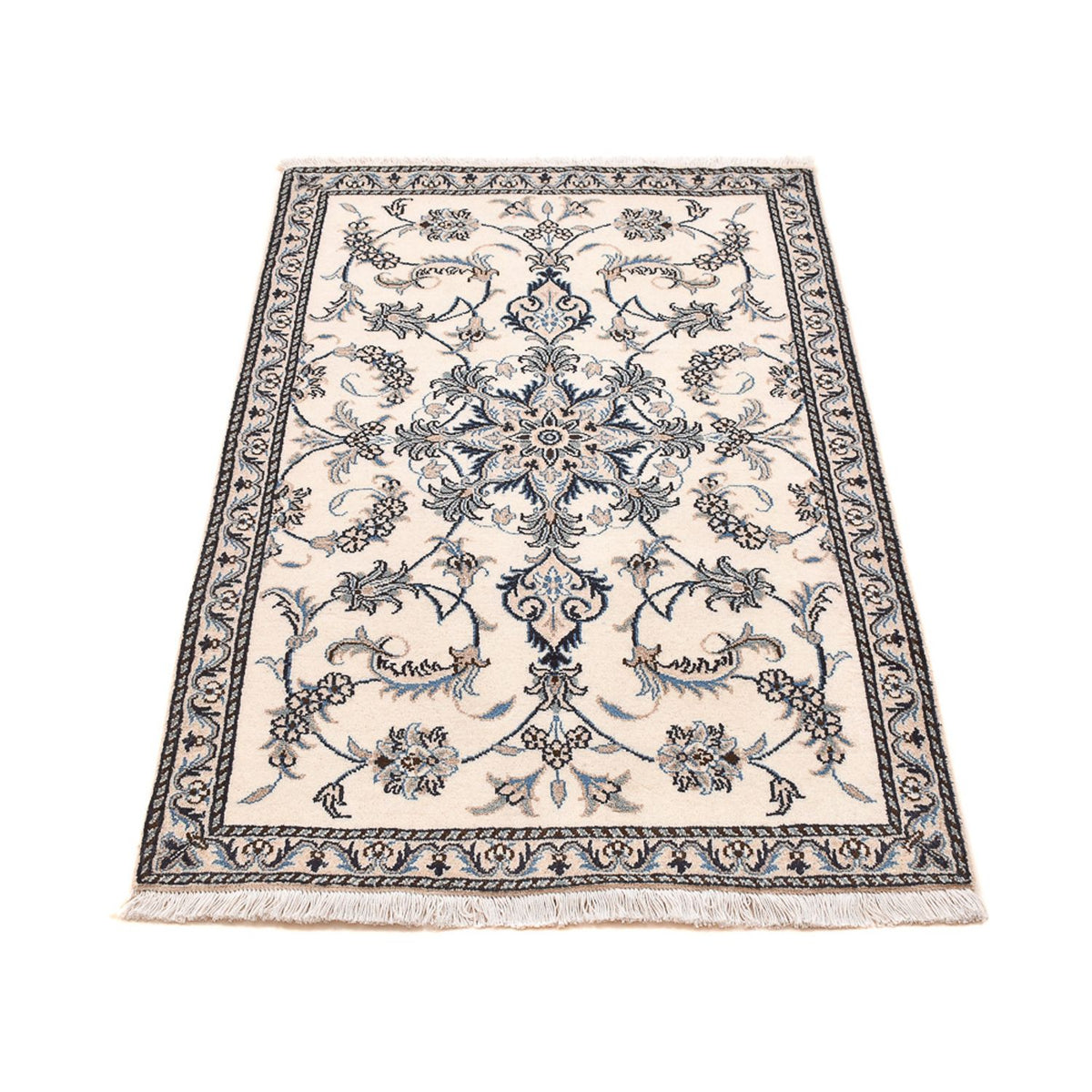 Perserteppich - Nain - 138 x 90 cm - hellbeige